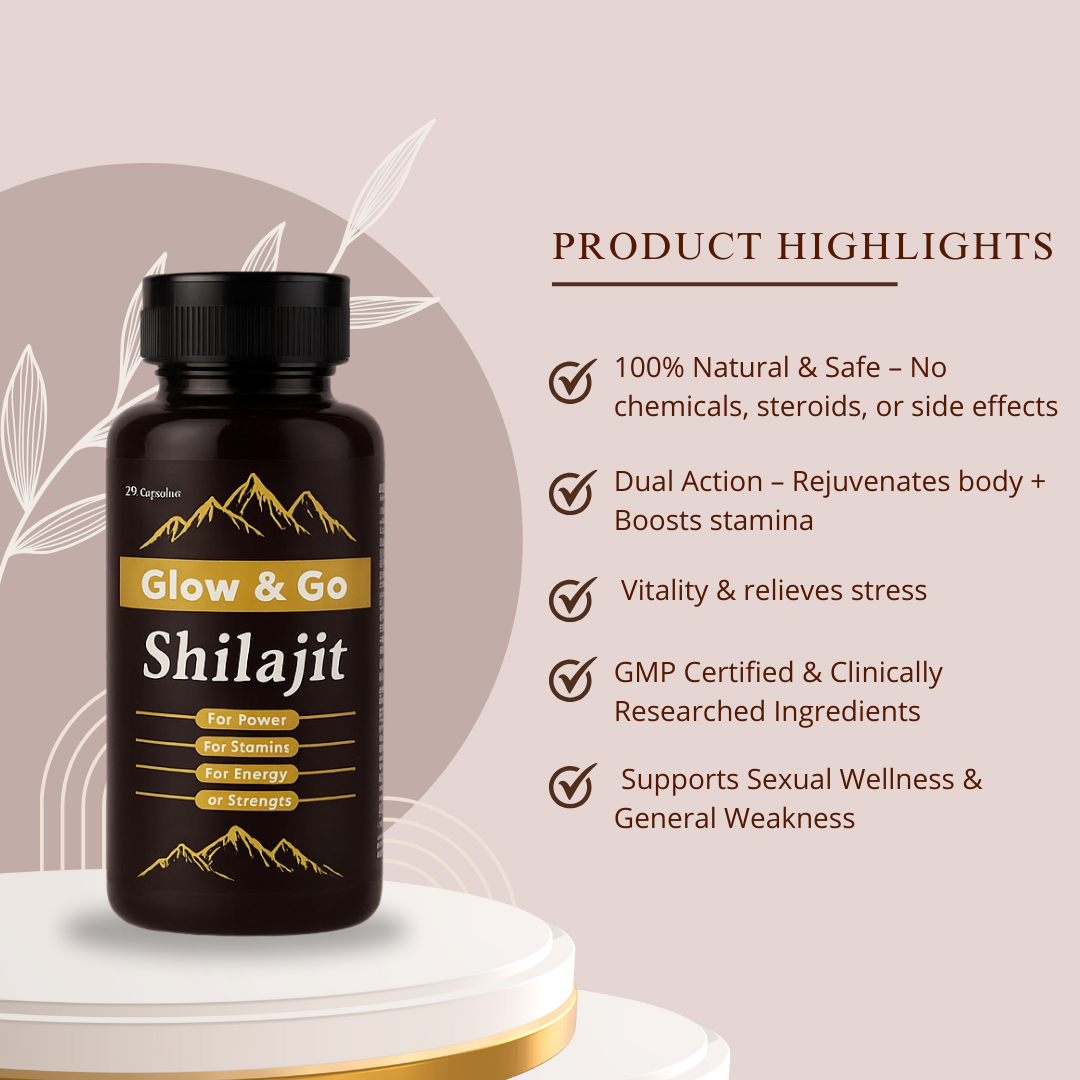 Glow & Go Shilajit Capsule