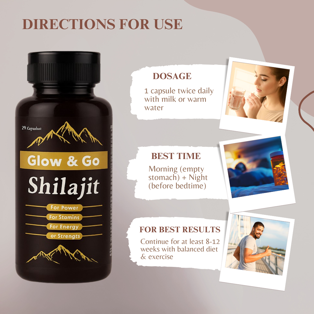 Glow & Go Shilajit Capsule